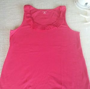 Hot pink Lands End tank